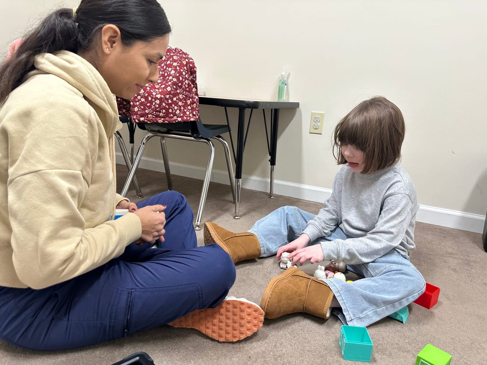 A SEBS therapy session